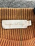 BEIGE BOTANY Stripes Brown Pullover Sweater Size S - photo 7