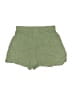 Shein Solid Green Shorts Size 2 - photo 2