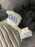 Tanner Stripes Gray Brown Long Sleeve Top Size 8 - photo 7