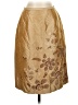 Ann Taylor Paisley Gold Formal Skirt Size 2 - photo 1