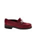 Nine West 100% Leather Burgundy Red Flats Size 5 1/2 - photo 1