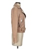 Reiss 100% Leather Tan Leather Jacket Size 0 - photo 4