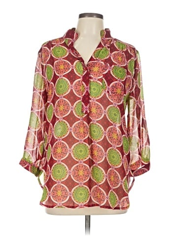 Fab'rik 3/4 Sleeve Blouse (view 1)
