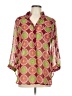 Fab'rik Red 3/4 Sleeve Blouse Size L - photo 1