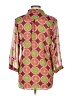 Fab'rik Red 3/4 Sleeve Blouse Size L - photo 2