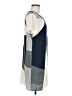 Marc by Marc Jacobs 100% Polyester Graphic Gray Casual Dress Size 8 - photo 4