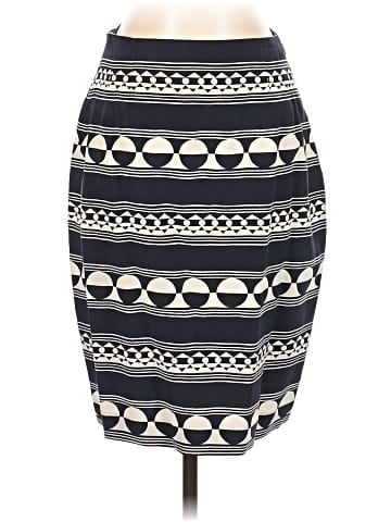 Linda Allard Ellen Tracy Silk Skirt (view 1)