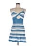 Shein 100% Polyester Blue Cocktail Dress Size 8 - 10 - photo 1