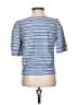 J.Crew 100% Cotton Blue Short Sleeve Top Size 00 - photo 2
