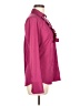 Express Design Studio Burgundy Long Sleeve Blouse Size M - photo 4