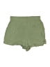 Shein Solid Green Shorts Size S - photo 1