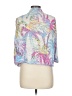 David Cline Blue 3/4 Sleeve Blouse Size M - photo 2