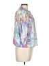 David Cline Blue 3/4 Sleeve Blouse Size M - photo 4
