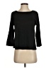 Garnet Hill Black Pullover Sweater Size XS - photo 1