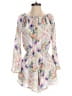 Maaji 100% Polyester Paisley White Blue Romper Size M - photo 1