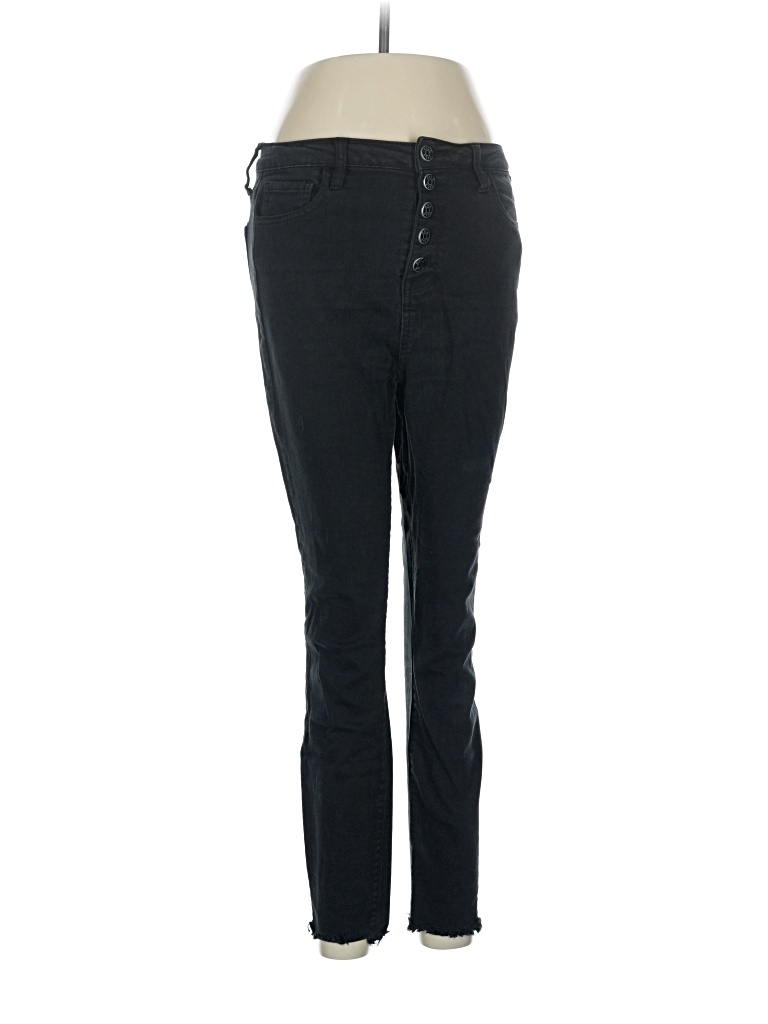 Pre-owned Carly Jean Jeggings In Black