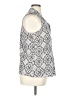 Van Heusen 100% Polyester Silver Sleeveless Blouse Size XL - photo 4