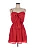 Sage 100% Polyester Red Cocktail Dress Size M - photo 1