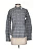 UNTUCKit 100% Cotton Argyle Gray Long Sleeve Button-Down Shirt Size 2 - photo 1