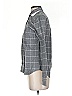 UNTUCKit 100% Cotton Argyle Gray Long Sleeve Button-Down Shirt Size 2 - photo 5
