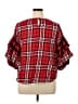 Boutique + Red 3/4 Sleeve Blouse Size 1X - photo 2