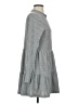 Topshop Houndstooth Gray Casual Dress Size 4 - photo 4