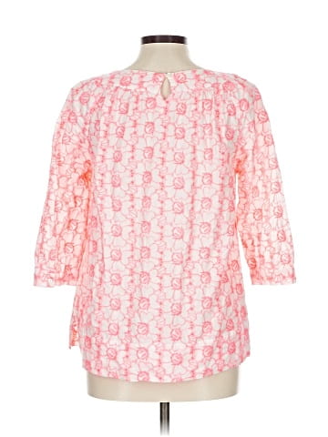 Lands' End 3/4 Sleeve Blouse (view 2)