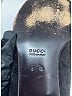 Gucci 100% Suede Black Brown Flats Size 6 - photo 6