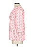 Lands' End 100% Baumwolle Pink 3/4 Sleeve Blouse Size 11 - photo 5