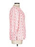 Lands' End 100% Baumwolle Pink 3/4 Sleeve Blouse Size 11 - photo 4