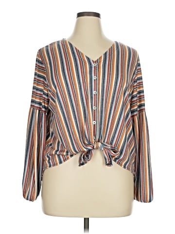 Skye's The Limit 3/4 Sleeve Blouse (view 1)
