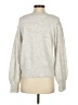 1.State Solid Silver Pullover Sweater Size S - photo 2
