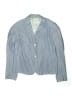 Gap Chevron-herringbone Blue Blazer Size 6 - photo 1