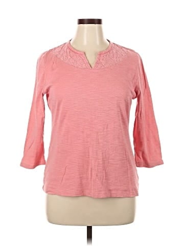 Chaps 3/4 Sleeve T-Shirt (view 1)