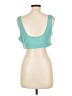 Fabletics 100% Polyester Teal Tank Top Size L (estimated) - photo 2