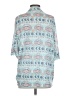 Painted Threads 100% Polyester Blue Cardigan Size XS - photo 2