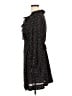 POPSUGAR 100% Polyester Polka Dots Black Casual Dress Size L - photo 5