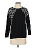 ePretty 100% Acrylic Animal Print Black Pullover Sweater Size S - photo 1