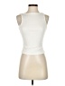 Unbranded 100% Cotton Ivory Sleeveless Top Size XS - photo 1