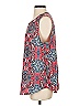 verse 100% Polyester Red Sleeveless Blouse Size XL - photo 5