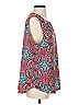 verse 100% Polyester Red Sleeveless Blouse Size XL - photo 4