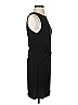 Aqua Solid Black Cocktail Dress Size S - photo 4