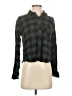 Rails 100% Rayon Plaid Green Long Sleeve Blouse Size S - photo 1