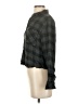 Rails 100% Rayon Plaid Green Long Sleeve Blouse Size S - photo 5