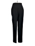 Unbranded 100% Acetate Solid Black Dress Pants Size 8 - photo 2