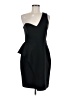 Halston Heritage Black Cocktail Dress Size 6 - photo 1