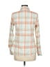 J.Crew 100% Cotton Plaid Orange Long Sleeve Button-Down Shirt Size 6 - photo 2