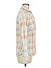J.Crew 100% Cotton Plaid Orange Long Sleeve Button-Down Shirt Size 6 - photo 4