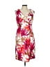DressBarn Tropical White Cocktail Dress Size 12 - photo 1