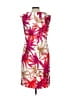 DressBarn Tropical White Cocktail Dress Size 12 - photo 2
